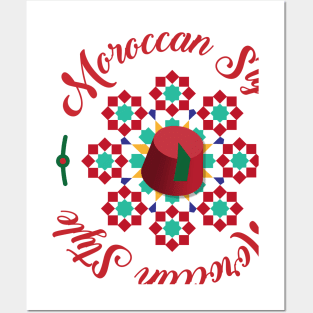 Gift For Friend Moroccan Style Posters and Art